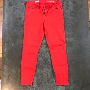 Gap Red Legging Jean